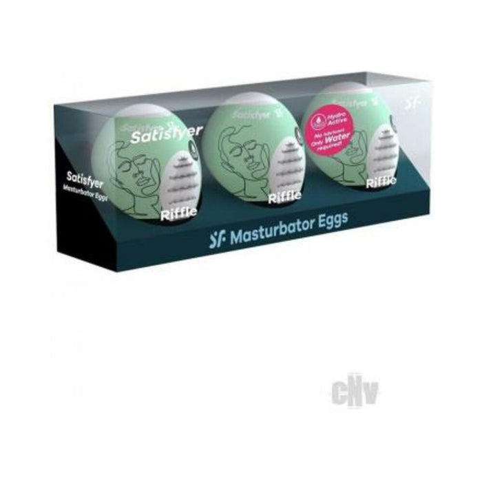 Satisfyer Masturbator Egg 3er Set Riffle | SexToy.com