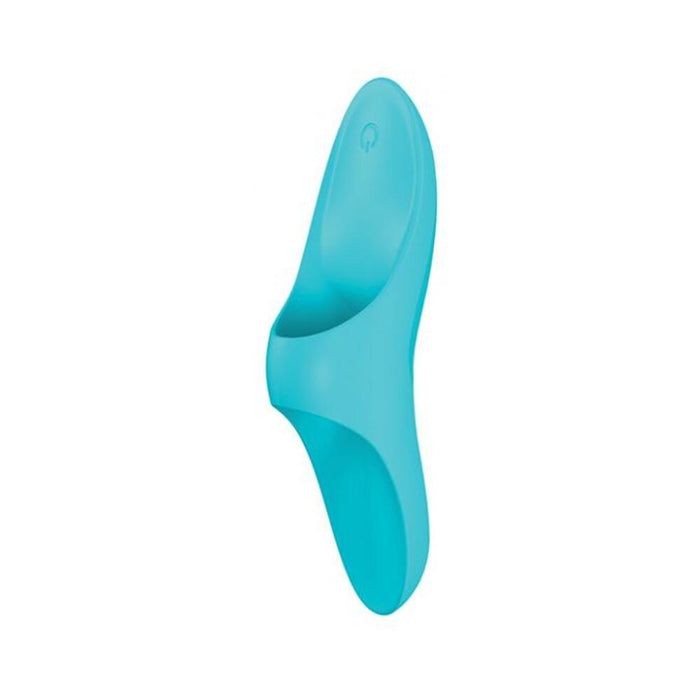 Satisfyer Teaser Finger Vibrator - Light Blue