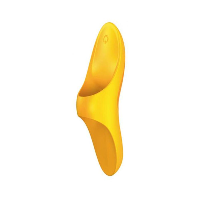 Satisfyer Teaser Finger Vibrator - Dark Yellow