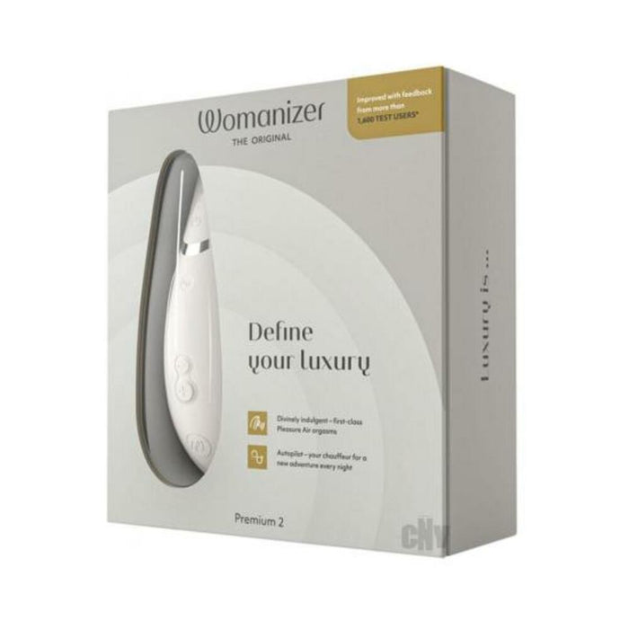 Womanizer Premium 2 Warm Gray | SexToy.com