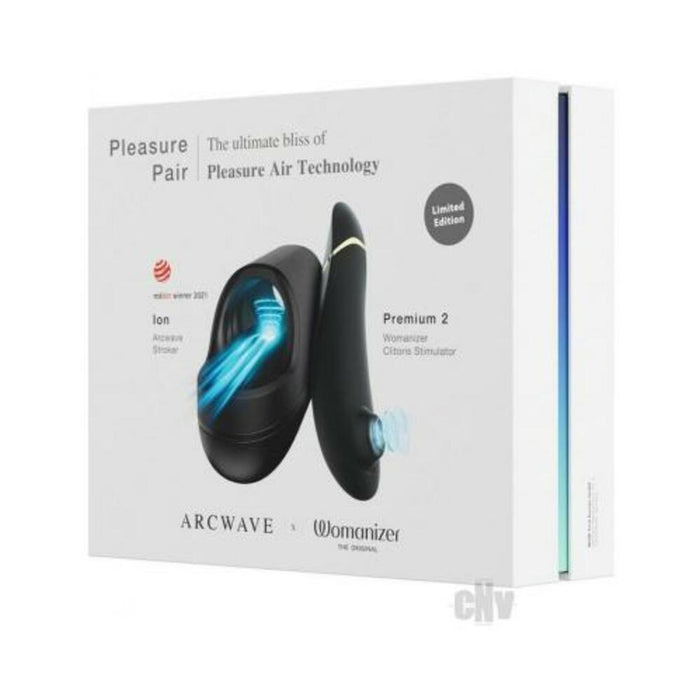Arcwave Ion / Womanizer Premium 2 Pleasure Pair - Black