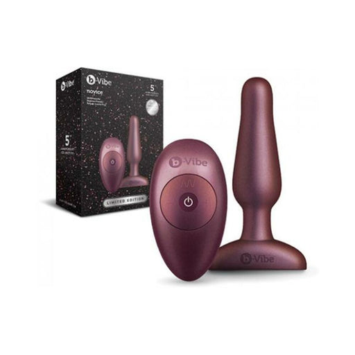 b-Vibe Novice Plug Galaxy Plum | SexToy.com