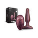 b-Vibe Novice Plug Galaxy Plum | SexToy.com