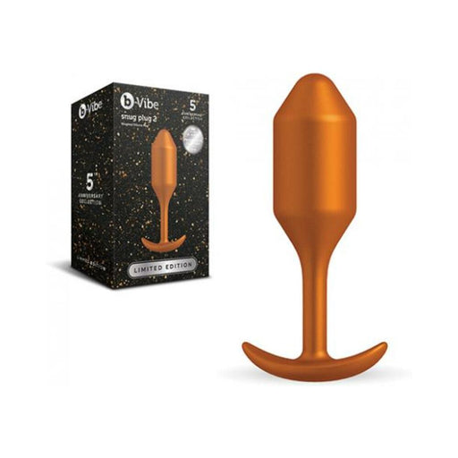 B-vibe Snug Plug 2 Sunburst | SexToy.com