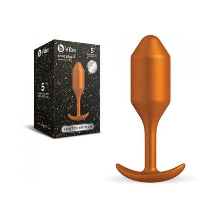 B-vibe Snug Plug 2 Sunburst | SexToy.com