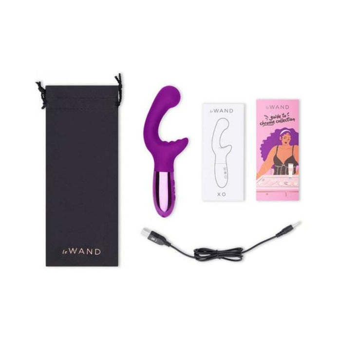Le Wand Xo Double-motor Wave Rechargeable Vibrator Cherry | SexToy.com