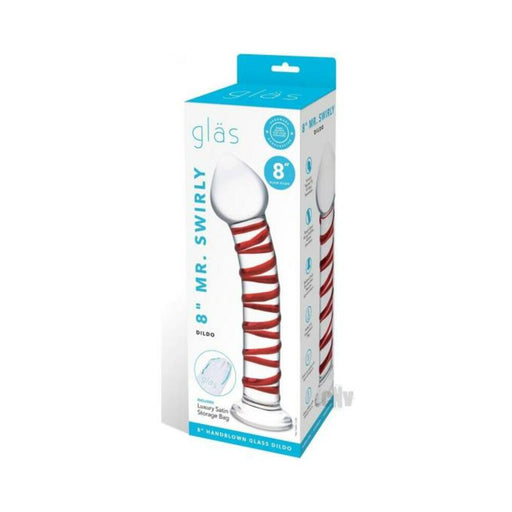 Glas Mr. Swirly Glass Dildo 8 In. | SexToy.com