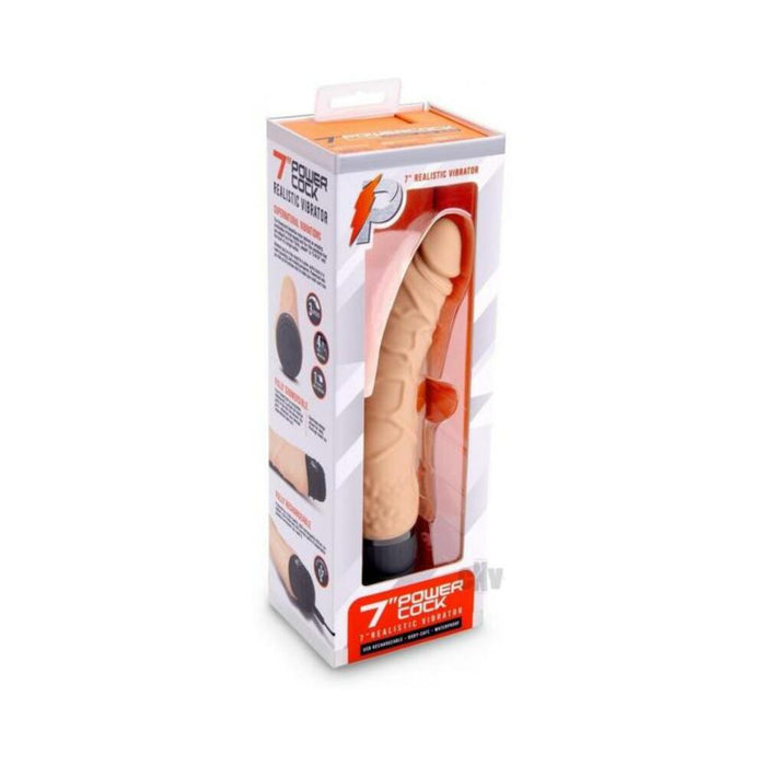Pc Realistic Vibrator 7 Nude | SexToy.com