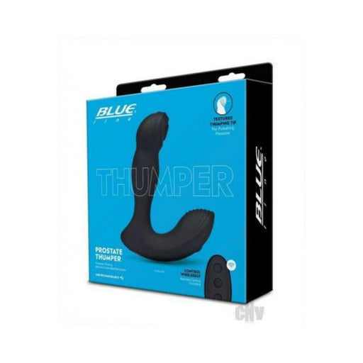 Blue Line Thumper Black | SexToy.com