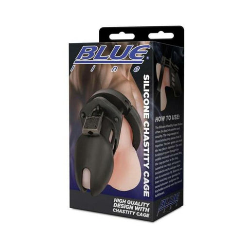 Silicone Chastity Cage Black | SexToy.com