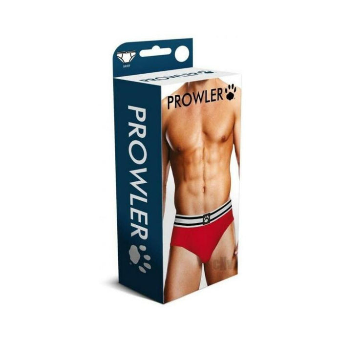 Prowler Red/white Brief Lg