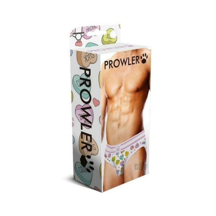 Prowler Candy Hearts Briefs Xl Wht