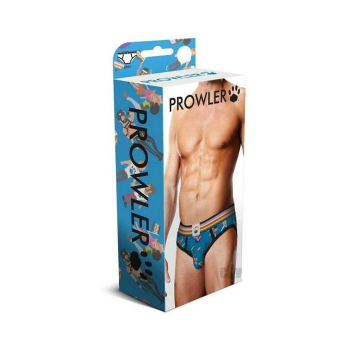 Prowler Pixel Gay Pride Brief Sm Ss23