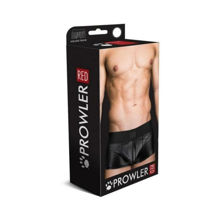 Prowler Red Wetlook Assless Trunk Blk Sm