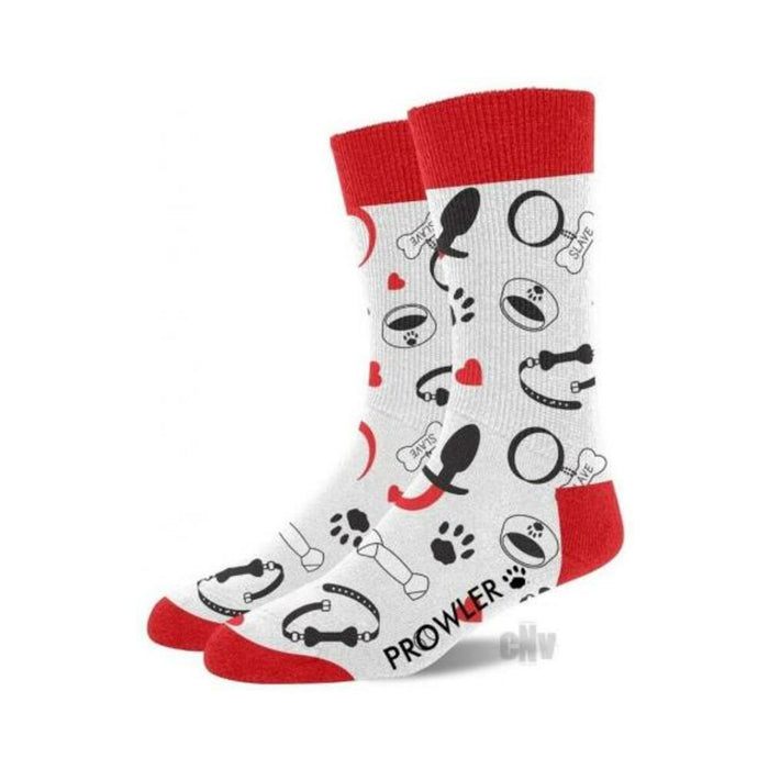 Prowler Puppie Socks Wht/blk