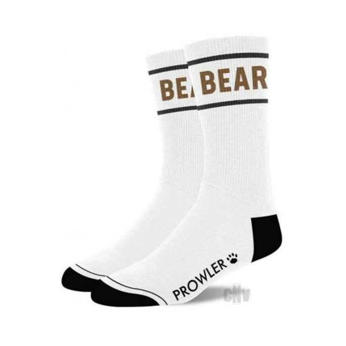 Prowler Red Bear Socks Wht/brn