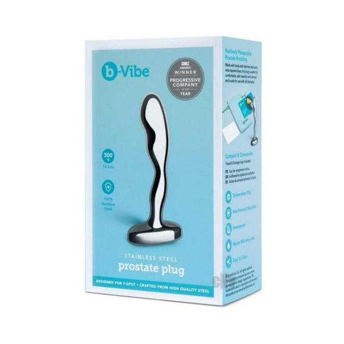 B-vibe Stainless Steel Prostate Plug