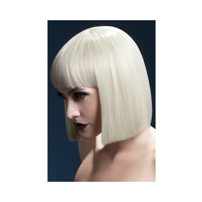 Smiffy Fever Wig Lola Blonde Blunt Cut Bob 12 inches Long