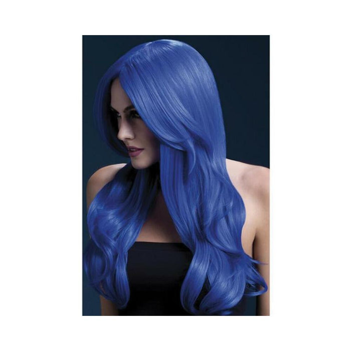 Smiffy The Fever Wig Collection Khloe - Neon Blue