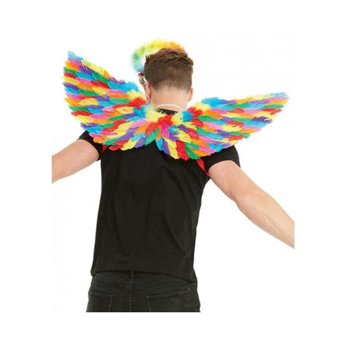 Rainbow Small Feather Wings