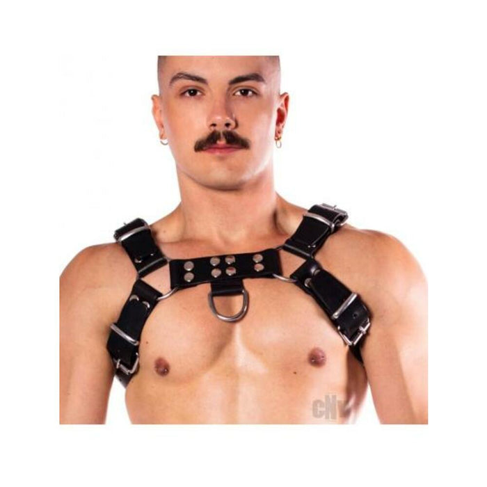 Prowler Red Butch Harness Prem Blk Lg