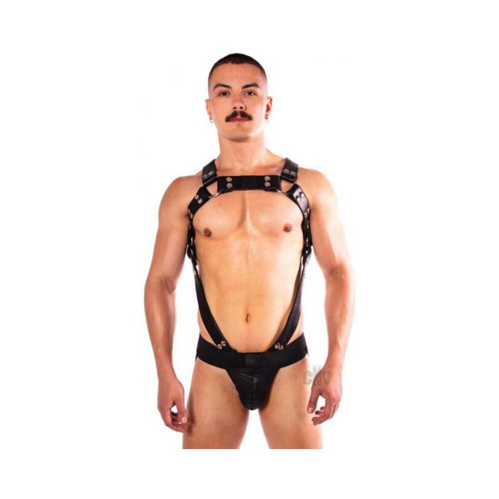 Prowler Red Butch Body Harness Blk Md