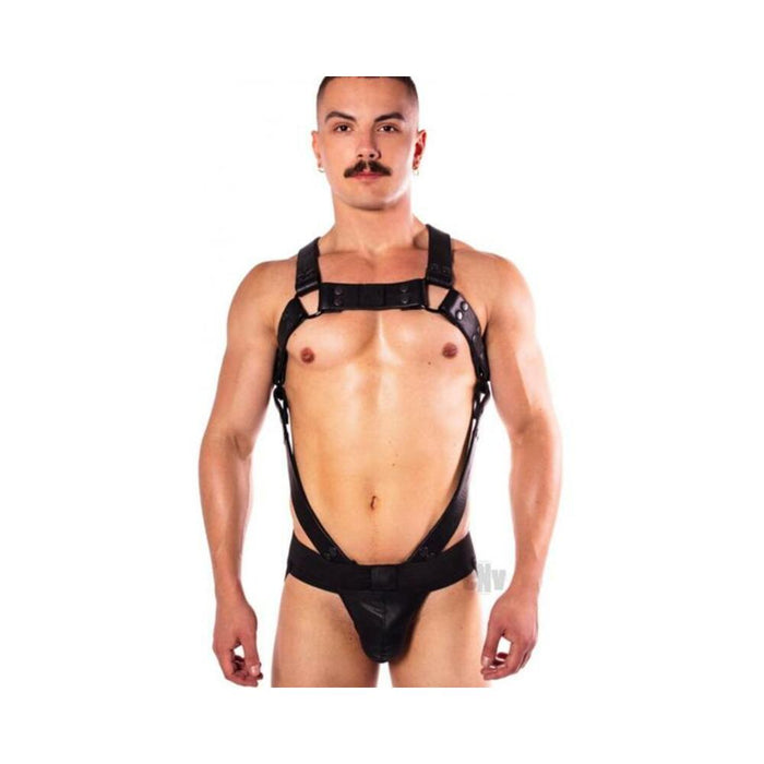 Prowler Red Noir Body Harness Blk Xl | SexToy.com