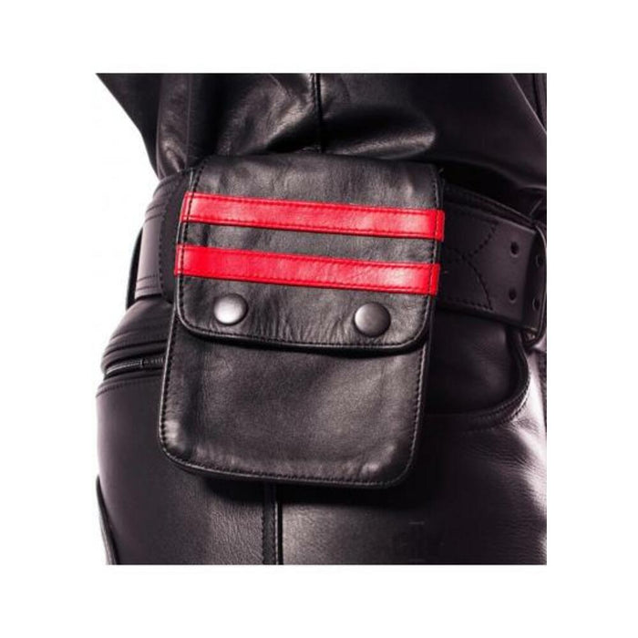 Prowler Red Leather Wallet Blk/red Os | SexToy.com
