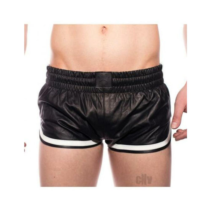 Prowler Red Leather Sport Shorts Wht Xxl