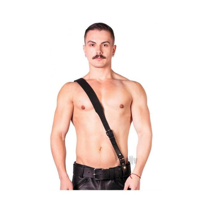 Prowler Red Sam Browne Belt Blk Lg | SexToy.com