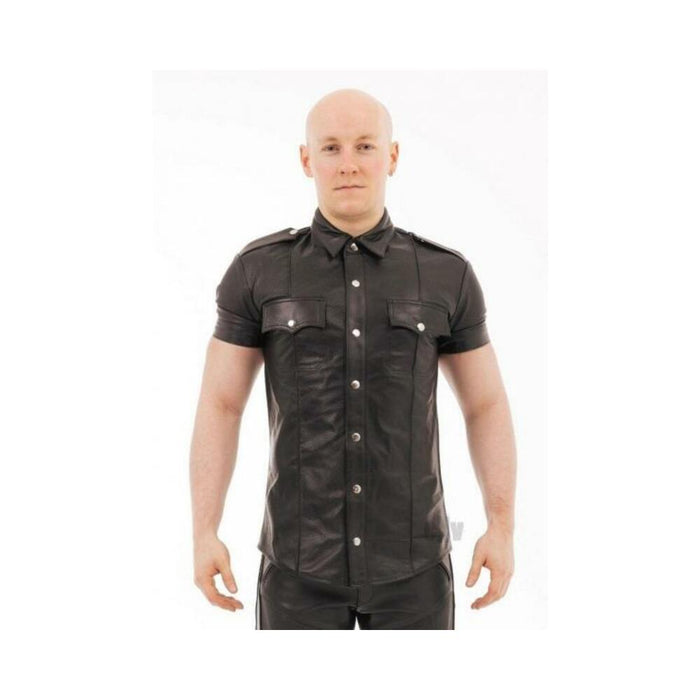 Prowler Red Punch Hole Shirt Blk Xl