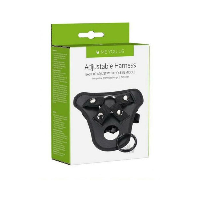 Me You Us Adjustable Harness Black | SexToy.com