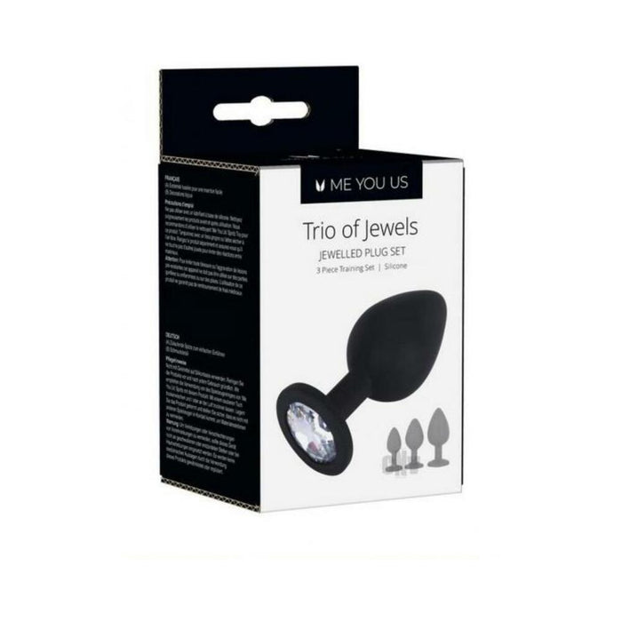 Me You Us Trio Of Jewels Black | SexToy.com