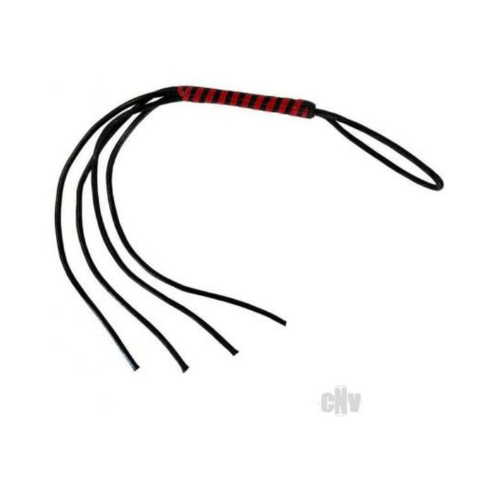 Prowler Red Heavy Duty Flogger Blk/red | SexToy.com
