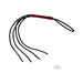 Prowler Red Heavy Duty Flogger Blk/red | SexToy.com