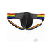 Leather Jock W/ Pride Stripes Md | SexToy.com