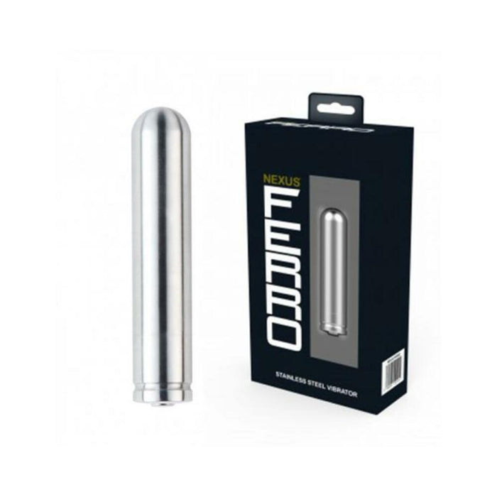 Nexus Ferro Stainless Steel Rechargeable Waterproof 6 Speed Bullet | SexToy.com