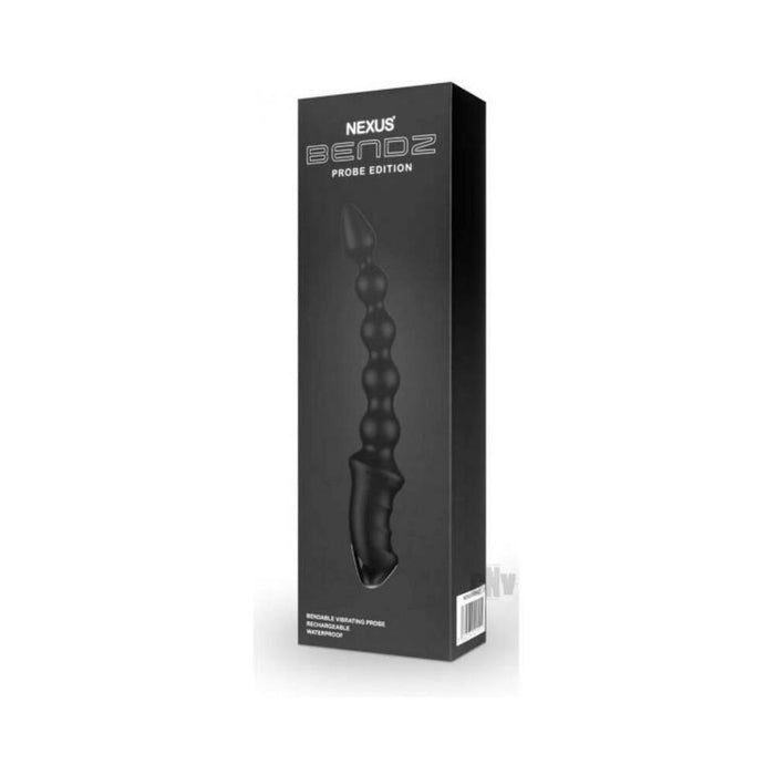 Nexus Bendz Prostate Edition Bendable Vibrating Prostate Massager With Remote Black