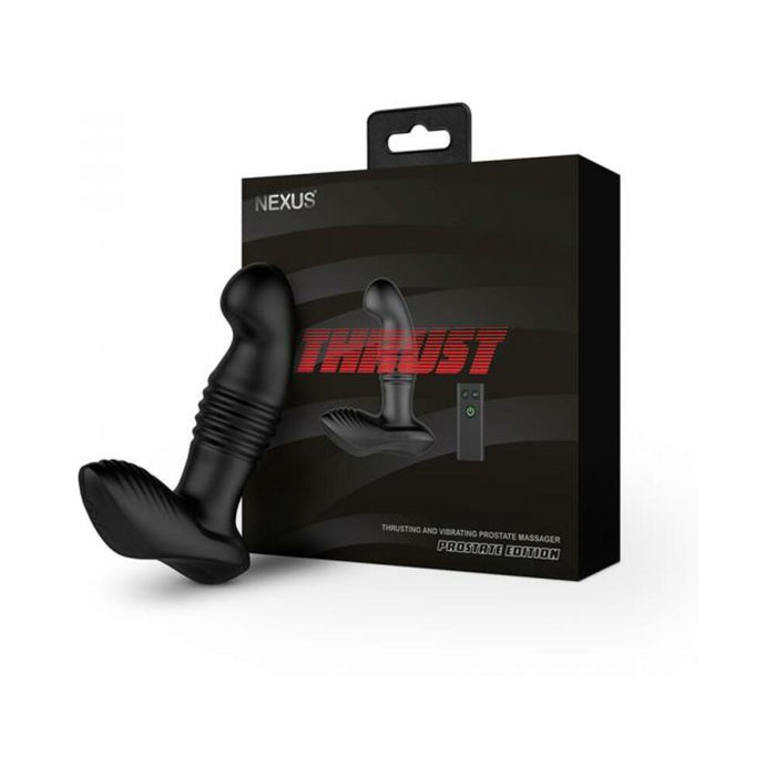 Nexus Thrust Prostate Edition Thrusting Vibrating Prostate And Perineum Massager Black