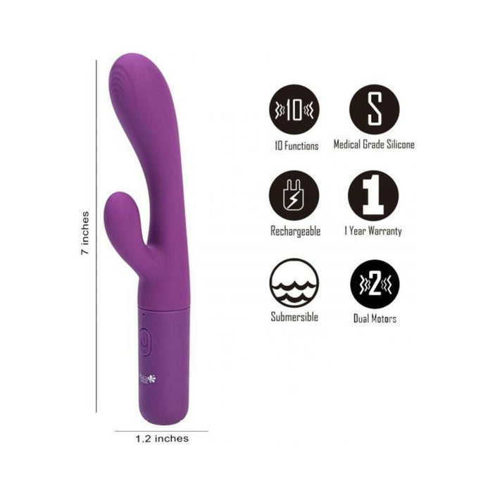 Rayla Dual Stimulation Vibe Silicone & Rechargeable