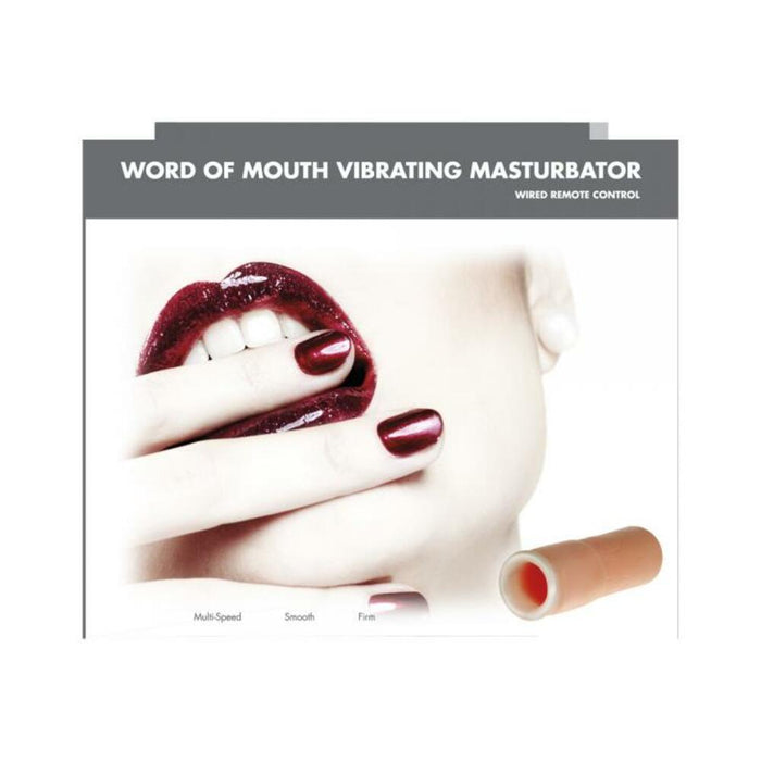 Link Word Of Mouth Vibe Oral Stim Flesh