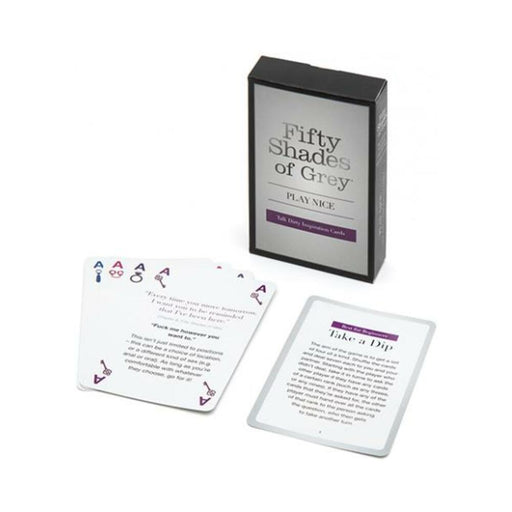 Fifty Shades Of Grey Play Nice Talk Dirty Card Game | SexToy.com