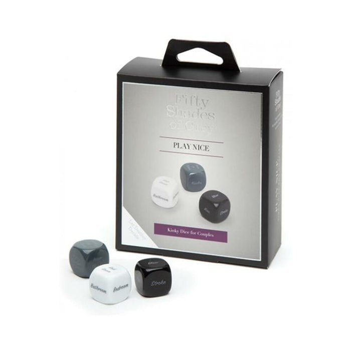 Fifty Shades Of Grey Play Nice Kinky Dice | SexToy.com