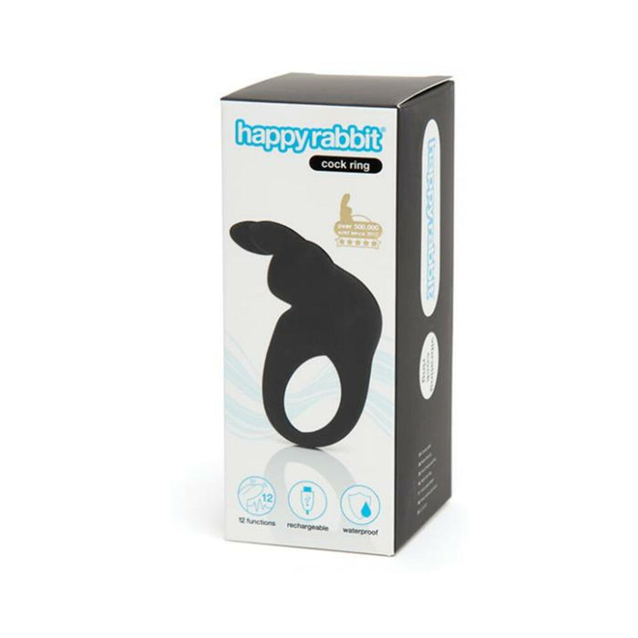 Happy Rabbit Rechargeable Cock Ring Black | SexToy.com