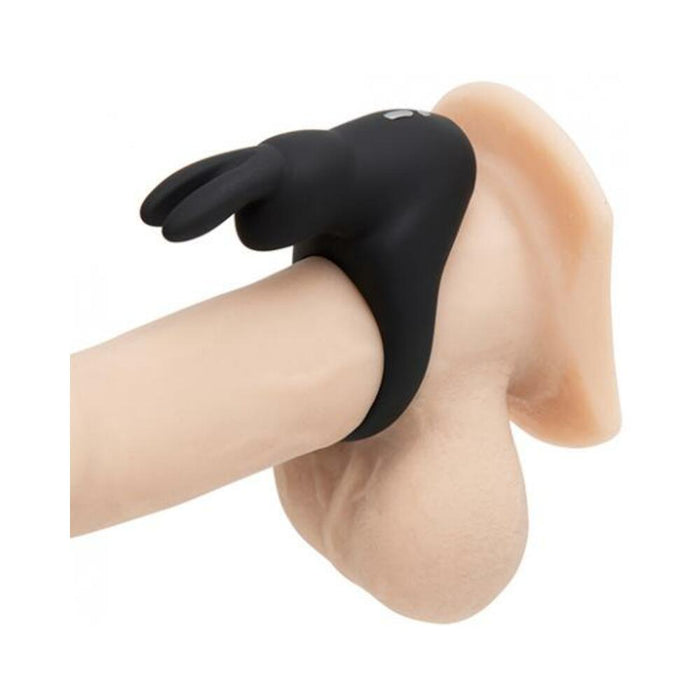 Happy Rabbit Rechargeable Cock Ring Black | SexToy.com