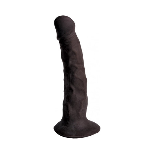 Skinsations Black Playful Partner Strap On Dildo, Harness 8 inches | SexToy.com
