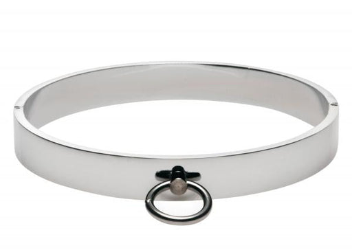 Chrome Slave Collar Medium/Large | SexToy.com