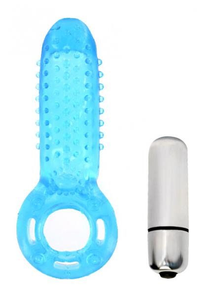 Powerful Bullet Cock Ring Blue | SexToy.com