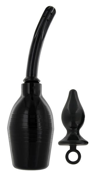 Clean Stream Essentials Enema Kit Black | SexToy.com