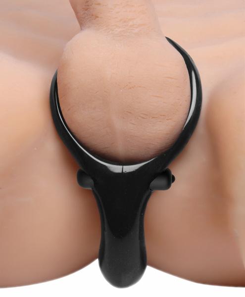 The Mystic Vibrating Cock Ring With Taint Stimulator | SexToy.com